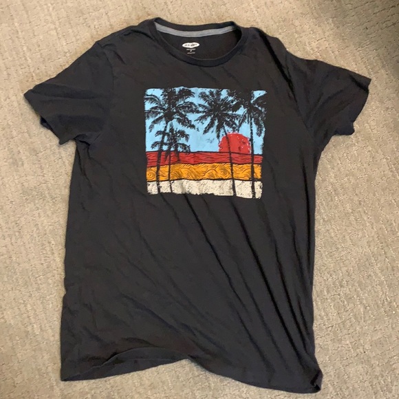 Old Navy Other - Beach Old Navy Soft Washes Tee Shirt (M)